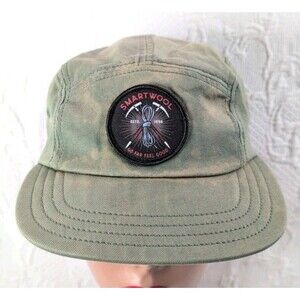 Smartwool Unisex Ice Axe 5 Panel Cap Distressed Hat Sage Climbing Adventures